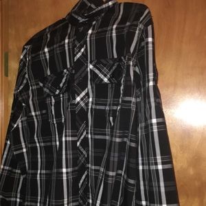 Plaid Button Down Long Sleeve